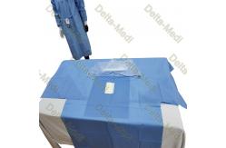China Absorbent Prevention Fabric Gynecological Drape Pack With Perineal Vaginal Aperture supplier