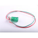 DC12V AC220V Green Waterproof Indicator Lights , Led Indicator Lamps Panel Mount for sale
