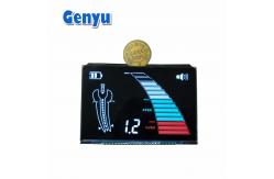 China Black VA Segmented LCD Display 25PIN For Dental Measuring Instruments supplier