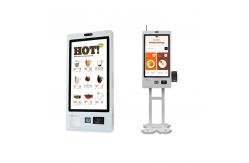 China Order Payment Cost Charge Pos Thermal Printer Ticket Vending Kiosk 32 Inch supplier