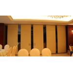 Floor to Ceiling Panel Automatic Folding Door / Soundproof Room Dividers for sale