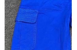China Summer DK Blue Kids Casual Loose Shorts With Four Pockets supplier