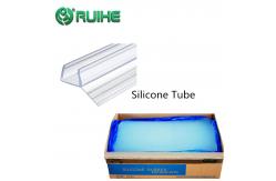 China Flexible High Transparent Liquid Silicone Rubber Extrusion Led Strip Hose supplier