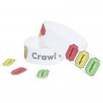 Adjustable Paper Event Wristbands