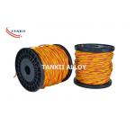SGS 22SWG Glass Fiber Thermocouple Extension Cable K Type for sale