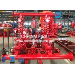 High Prcision Fire Water Pump Package , Fire Pump Skid Package 500GPM@105PSI