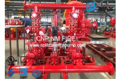 China High Prcision Fire Water Pump Package , Fire Pump Skid Package 500GPM@105PSI supplier