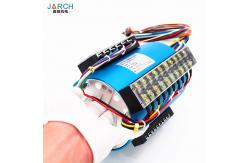 China 16 Circuits 20A 20 Signals 100RPM Hollow Shaft Slip Ring supplier