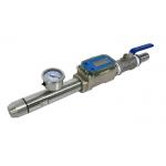 IEC 60529 IPX6 Hose Nozzle With Digital Flow Meter Ф12.5mm 100L/Min for sale