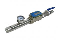 China IEC 60529 IPX6 Hose Nozzle With Digital Flow Meter Ф12.5mm 100L/Min supplier