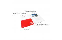 China Custom LCD screen Invitation video player greeting card video folder supplier