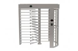 China 304SS Mantrap Full Height Access Control Turnstiles Door Shock-Proof Single Channel supplier
