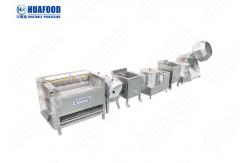 China Semi Automatic Potato Chips Making Machine / Fresh Potato Chips Machine supplier