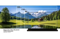 China Motorized Tension Floor Rising Screen PVC UST Alr Projector Screen supplier