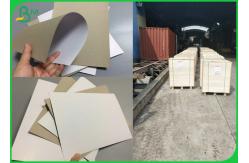 China FSC Approved Single Side Grey Coated Duplex Paper For Courier Bag Material supplier