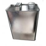 SGS 1 Liter Engine Oil Tin Can 0.21mm Square Metal Tin Containers for sale