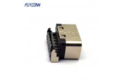 China Lower Profile D-SUB Connectors Right Angle PCB 15 Pin Female VGA supplier
