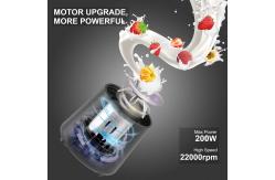 China Compact Mulli Portable Juicer Blender With Six Blades For Grinding Blending supplier
