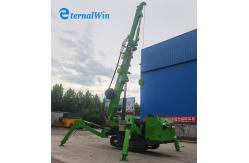 China Efficient Small Crawler Crane Telescopic Boom Electric Spider Crane For Versatile supplier