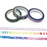 Colorful Writable China Custom Design Waterproof Washi Paper Tape Box Set In Bulk for sale