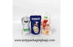 China Reusable Plastic Stand Up Pouch With Spout Special Shaped supplier