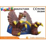 Big Inflatable Party Tent , Durable Pvc Coated Nylon Football Inflatable Eagle Tunnel For Adult for sale