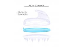 China Waterproof Deeply Cleansing Silicone Hair Shampoo Brush 45g supplier