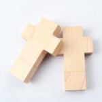 Cross Shaped Wooden USB Flash Drive Fast Usb 2.0 3.0 1GB 256GB for sale