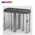 Speed Gate Cross Security Products Full Height Turnstile For Office Building Access Control for sale