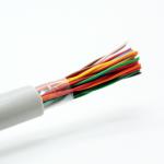 OD 0.4mm Indoor Telephone Wire 2 Pair Copper PE PVC Insulation for sale