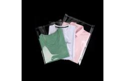 China Custom Clothing Opp Header Bag With Clear Hang Hole And Personalized Printing supplier