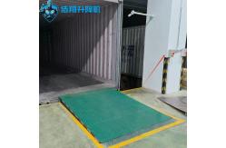 China Container Loading And Unloading Cargo Hydraulic Leveler 10T Container Loading Platform supplier