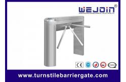 China card swipe entrance machine security access control tripod turnstile gate supplier