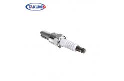 China platinum Material two wheeler spark plug 19mm Reach Flat Seat 7 Heat Range supplier