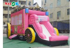 China Princess Inflatable Jumping Castle For Girls Amusement Inflable Bounce House supplier