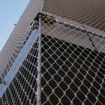 Durable Inox Cable Mesh Netting Inter Woven Type And Ferrule Type for sale