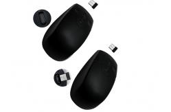 China 2.4GHZ Wireless 30 Feet Silicone Medical Mouse Rubberized With Click Buttons supplier