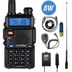 Dual Band Radio Walkie Talkie UV-5R 8W 10W Handheld 128 Channels for sale