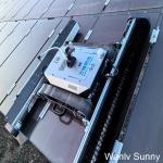 Li-Battery After-sales Service Smart Crawler Cleaning Machine for Solar Panel Maintenance for sale