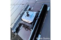 China Revolutionize Solar Panel Maintenance with Our Lithium Battery Powered Cleaning Robot supplier