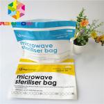 Baby Food Stand Up Zipper Pouch Bags Stand Up Microwave Steam Steriliser Type for sale