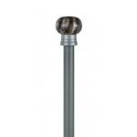 19mm Diameter 6.5m Length Aluminum Curtain Rod Roman Blind Pole for sale