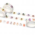 Custom Single Sid Adhesive Self Masking Washi Tape For Planner Decoration for sale