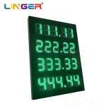 Double Sides Gas Price Led Display 888.88 X 4 Lines for sale
