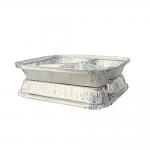 Custom Order Accepted Aluminum Foil Food Container for Rectangular Muffin Packaging