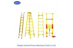 China 8m FRP Fiberglass Extension Ladder Construction Tower Erction Tools supplier