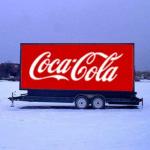 P6 Full Color Van Outdoor Mobile Truck Advertising Led Display Led Trailer Video Panel for sale