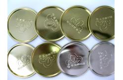 China 73 mm 300# Silver Aluminum Tinplate Can Bottom 0.23 mm Thickness supplier