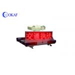 Car Dash Mounted Emergency Strobe Lights LED Screen Warning Support PTZ Camera for sale