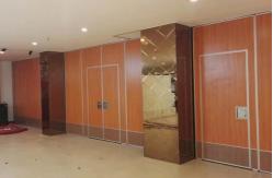 China India Folding Sliding Movable Partition Walls 500mm Panel Width Malaysia Design supplier